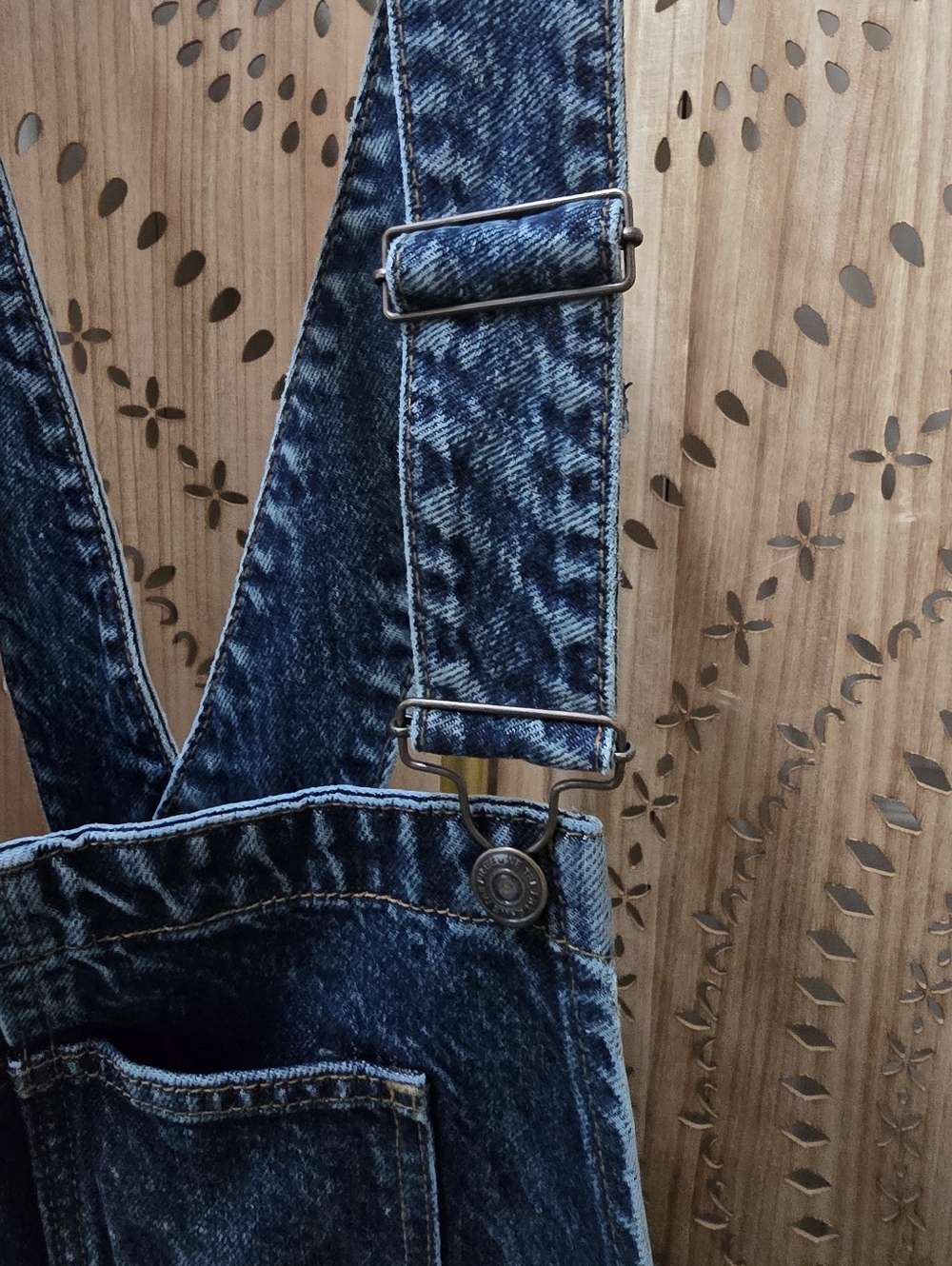 NWOT We The Free Good Luck Barrel Overalls~ Deep End - Picture 7 of 13